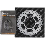 Niche Rear Brake Rotor Pad Kit For Kawasaki KLX250 43082-1173 Semi Metallic. Fixed Price $32.95.