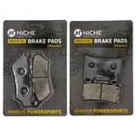 Niche Brake Pad Set For Victory Touring Cruiser Kingpin Vegas Front Rear Organic. Fixed Price $15.95.