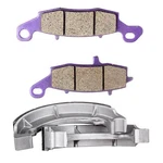 Pair Rear Brake Pads And Shoes For 2000-2001 Kawasaki W650. Fixed Price $17.39.