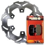Rear Brake Rotor+pads For Kawasaki Kdx 220 1995-2006 250 1991-1994. Fixed Price $41.40.