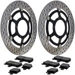 Niche Front Brake Rotor Pad Kit For Honda VFR1200F 06455-MGE-016 Semi Metallic. Fixed Price $219.95.