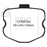 Ebc Brakes DP41771/3R Yellowstuff Street And Track Pads Fits Corvette. Fixed Price $223.41.
