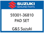 Suzuki Oem Part 59301-36810 Pad Set. Fixed Price $45.25.