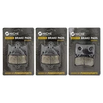 Brake Pad Set For Yamaha Road Star Silverado 5VN-25805-00 Front Rear Organic. Fixed Price $20.95.