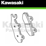 New 2024-2025 Genuine Kawasaki Ninja Z500 Front Brake Pad Set 43082-0175. Fixed Price $55.30.