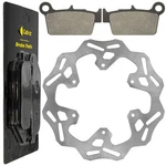 Rear Brake Rotor / Pad Fits Yamaha WR250F 2007-2018 WR450F 2003. Fixed Price $35.00.