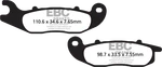 Ebc Double-h Sintered Superbike Brake Pads SFA693HH High-performance Braking. Fixed Price $39.79.