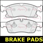Brake Pads Front For Mercedes W166 3.0 ML350 ML400 11- 15 Diesel Petrol Apec. Fixed Price $78.89.