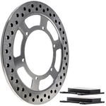 Niche Front Right Brake Rotor Pad Kit For Yamaha 1FK-W0046-01-00 Semi Metallic. Fixed Price $115.95.