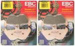 Ebc Double-h Sintered Metal Brake Pads FA407HH (2 Packs Enough For Rotors). Fixed Price $85.99.