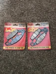 (2) Sbs 597LS Sintered Front Brake Pads. Fixed Price $64.99.