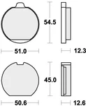 Sbs Brake Pads Rear For Kawasaki Z 1000 Ltd 1977 - 1979. Fixed Price $34.84.