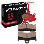 Sixity Ceramic Brake Pads FA344 Front Replacement Kit Full Complete Yl. Fixed Price $19.67.