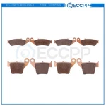 Pair Brake Pads For Honda CRF450X CRF250X 2005-2009 2012-2013 Sintered. Fixed Price $28.01.