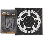 Niche Brake Rotor Pad Kit For Honda 06455-MJE-D02 Front Left Semi Metallic. Fixed Price $51.95.