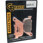 Gbrakes Hh Sintered Pads Rear / Series GB0575-72. Fixed Price $47.05.