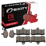 Front + Rear Ceramic Brake Pads 2002-2003 Kawasaki ZX900 Ninja ZX-9R Set Bi. Fixed Price $31.77.