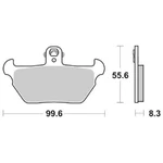 Front Brake Pads Sbs 644HS. Fixed Price $92.93.