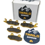 Traild Kawasaki TERYX4 750 800 2008-2024 Ceramic Brake Pad Set Front. Fixed Price $39.79.