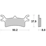 Brake Pads Sbs 787ATS. Fixed Price $62.74.
