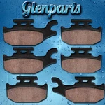 Pads Fits Bombardier Traxter Footshift 2001 Front Rear Brakes. Fixed Price $16.47.