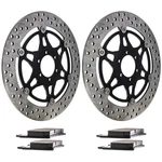 Niche Brake Rotor Pad Kit For Yamaha 4KG-25805-00-00 Front Semi Metallic. Fixed Price $152.95.
