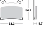 Sbs Sintered Brake Pads 555HS. Fixed Price $52.95.