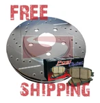 F&r Drill Slot Brake Rotors + Pads For Cts-v Sts-v/ W/ Brembo. Fixed Price $521.07.