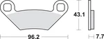 Sbs Sintered Brake Pads 899SI. Fixed Price $44.45.
