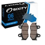 Front Organic Brake Pads 1986 Honda Cr 125 Set Full Kit Complete Eh. Fixed Price $13.07.