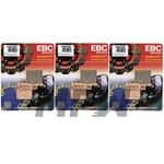 Moto-guzzi V 500 1977-1979 Ebc FA047HH Sintered Brake Pads Front & Rear. Fixed Price $74.46.