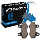 Rear Organic Brake Pads 2006-2007 Hyosung MS3 125 Set Full Kit Complete Nc. Fixed Price $13.48.