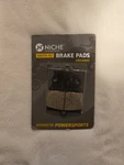 Front Organic Brake Pad Set For Ktm 58313209000 58313201044. Fixed Price $8.95.