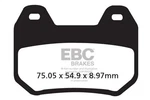 Ebc Motorcycle Brakes FA304 Organic Series Pads. Fixed Price $38.95.