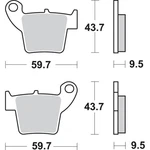 Sbs Off-road Sintered Brake Pads Cr 777SI. Fixed Price $48.61.