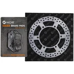 Niche Front Brake Rotor Pad Kit For Honda 06455-KYJ-901 Semi Metallic Motorcycle. Fixed Price $43.95.