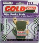 Honda Cr/crf Rear Racing Sintered Brake Pads Goldfren 176S33R. Fixed Price $11.07.