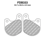 Pair Of Ferodo Brake Pads FDB333P. Fixed Price $25.38.