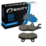 Rear Organic Brake Pads 2006-2009 Daelim S2-250 Set Full Kit Complete Xc. Fixed Price $13.32.