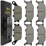Caltric Front And Rear Brake Pads For Yamaha FZ6N FZ6S FZ6R 2004-2006 2012-2017. Fixed Price $18.00.