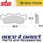 Brake Pads For Kawasaki J 125 Abs 2016 Rear Ct Scooter Sbs. Fixed Price $33.52.