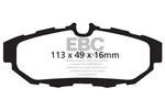 Ebc Brakes DP41870R Yellowstuff Street And Track Pads Fits 10-14 Mustang. Fixed Price $156.99.