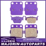 Front & Rear Carbon Fiber Fit For Honda TRX420FA 4X4 Rancher Brake Pads. Fixed Price $12.13.