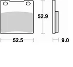 Braking Brake Pads #719CM56 For Suzuki/kawasaki. Fixed Price $38.85.