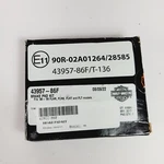 Harley-davidson 86-99 Touring Fl Rear Brake Pad Kit 43957-86F New Oem. Fixed Price $81.22.