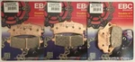 Ebc Sintered Front And Rear Brake Pads Fits Triumph Daytona 675R (2011 2012). Fixed Price $155.07.