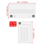 YTX7L-BS Caltric Agm Battery For Kawasaki 26012-0084 26012-0683 26012-1321. Fixed Price $56.24.