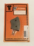Semi-metallic Disc Brake Pad Set Fits Harley Davidson V-twin 23-0645. Fixed Price $15.95.
