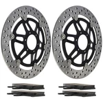 Niche Front Brake Rotor Pad Kit For Honda 06455-MBB-016 Semi Metallic Motorcycle. Fixed Price $133.95.
