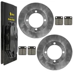 Front & Brake Disc Pads For Suzuki Eiger LTF400F 2002-2007. Fixed Price $95.14.